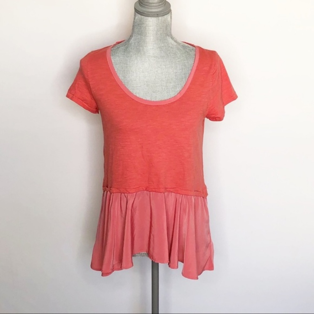 Anthropologie Postmark Blouse High Low Small (H60)